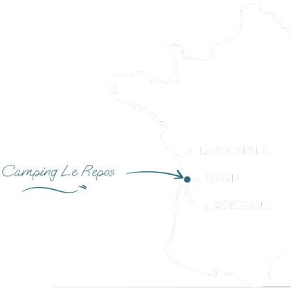 map camping le repos